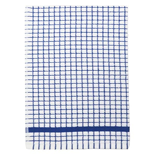 Image of Samuel Lamont & Sons Poli-Dri Tea Towel Blue, Size 50cm x 70cm, 100% cotton Terry Towelling , Ultra-absorbent & Super Soft, Machine washable, Blue, One Size