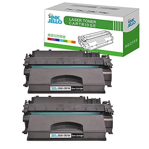 Image of InkJello Compatible Toner Cartridge Replacement for Canon i-SENSYS LBP-251dw 252dw 253x 6300dn 6310dn 6650dn 6670dn 6680x MF-411dw 416dw 418x 419x 5840dn 5880dn 5940dn 5980dw CRG 719H (Black, 2-Pack)