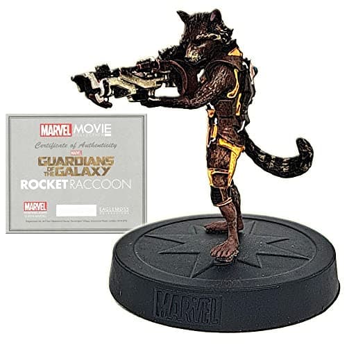 Image of Marvel Movie Collection Figurines - 8cm Rocket Raccoon Guardians of the Galaxy