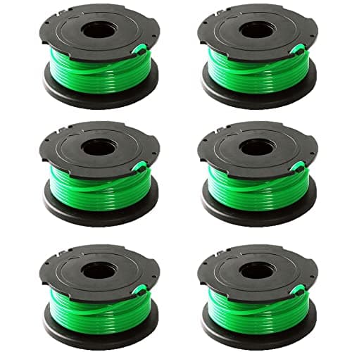 Image of Chuancheng Trimmer Spool Lines Green For Black & Decker GL7033 GL9035 GL8033 String Trimmer Strimmer A6482 (6Pcs)