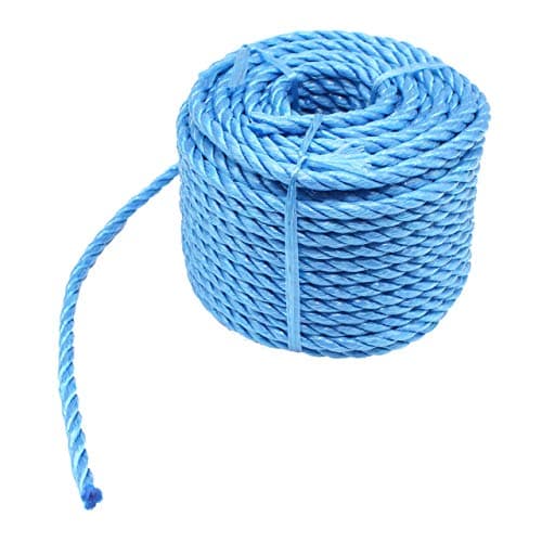 Image of Blue Rope | Polypropylene | 30 Meter Length x 8mm Diameter