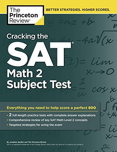 Image of Cracking The Sat Math 2 Subject Test (The Princeton Review)