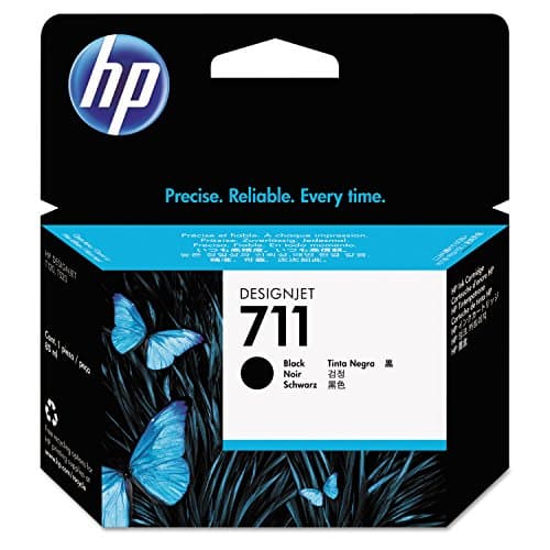 Image of HP CZ133A 711 80ml Ink Cartridge for Designjet T120/T520 Large Format Inkjet Printers - Black