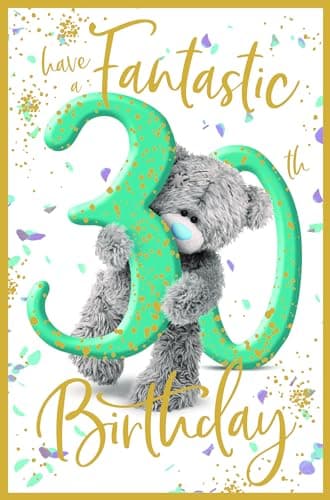 Image of Me to You 30th Birthday Card Tatty Teddy Photo Finish Design - Official Collection
