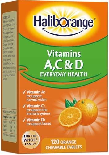 Image of Haliborange Kids A, C and D Orange tablets 120