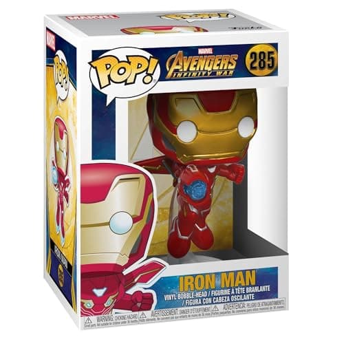 Image of Funko POP! Marvel: Avengers Infinity War - Iron Man - Collectable Vinyl Figure - Gift Idea - Official Merchandise - Toys for Kids & Adults - Movies Fans - Model Figure for Collectors and Display