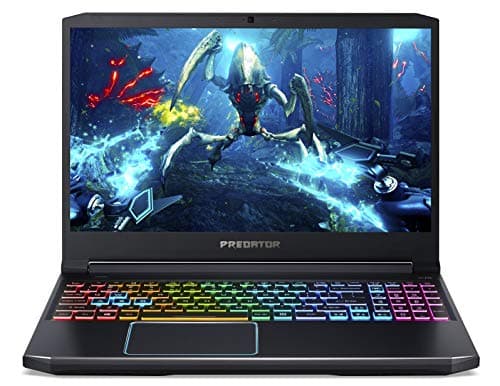 Image of Acer Predator Helios 300 Gaming Laptop PC, 15.6" Full HD 144Hz 3ms IPS Display, Intel i7-9750H, GeForce RTX 2060 with 6GB, 16GB DDR4, 512GB PCIe NVMe SSD, RGB Keyboard, PH315-52-72EV