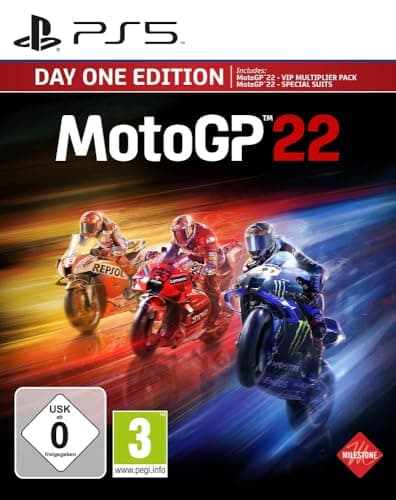 Image of MotoGP 22 (Day 1 Edition) (DE/Multi in game) [GRA PS5]