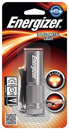 Image of Energizer Value Metal Torch Requires 3 x AAA Batteries