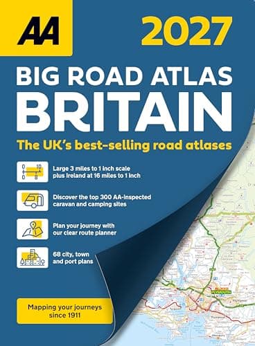 Image of AA Big Road Atlas Britain 2027 Paperback