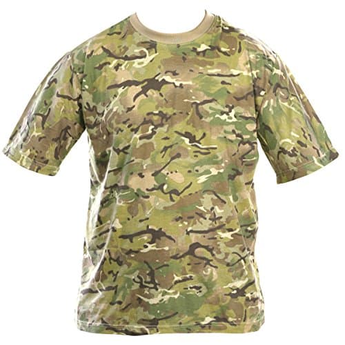 Image of Kombat UK Men Adult Camo T-shirts - BTP (British Terrain Pattern), XL