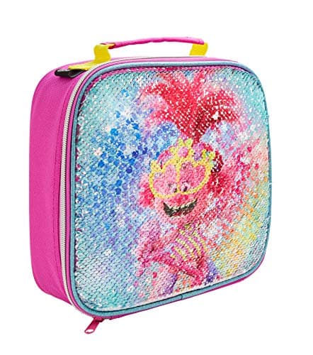 Image of Trolls Insulated Lunch Bag-Offical Merchandise by Polar Gear, 600D Polyester, Pink