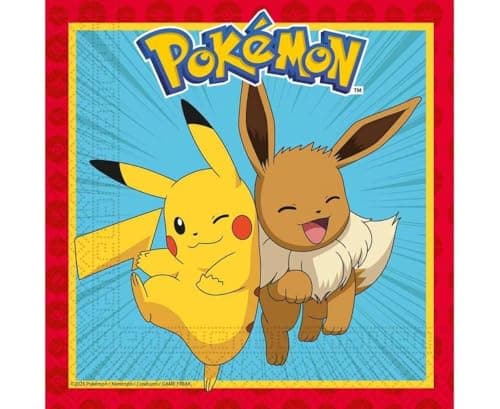 Image of Pokemon Napkins (Pack of 20)