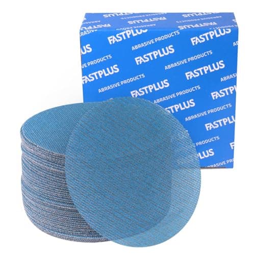 Image of 40PCS 150mm Mesh Sanding Discs 6 Inch Net Sandpaper Hook and Loop 80 Grits Dust Free for Car Wood Furniture Floor Sanding & Polishing