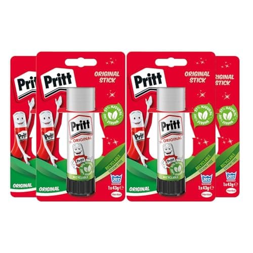 Image of Pritt PK8MP Glue Sticks, 4 x 43g