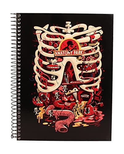 Image of SD TOYS Anatomy Park Rick and Morty Spiral Notebook
