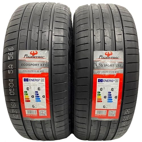 Image of 2 X 235 45 18 POWERTRAC ECOSPORT 235/45ZR18 QUALITY 98W XL NEW M+S TYRES