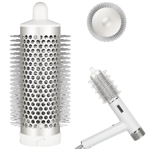 Image of AFDD Round Brush Attachment for Shark SpeedStyle Hair Dryer Accessories, Round Volumizing Brush for Shark Speed Style Pro/Pro Flex for Smooth Adds Volume Curls for All Hair Types
