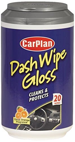 Image of CarPlan MTW002 Mini Tub Dash Wipes, Gloss