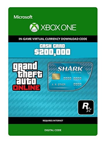 Image of Grand Theft Auto Online | GTA V Tiger Shark Cash Card | 200,000 GTA-Dollars | Xbox One - Download Code