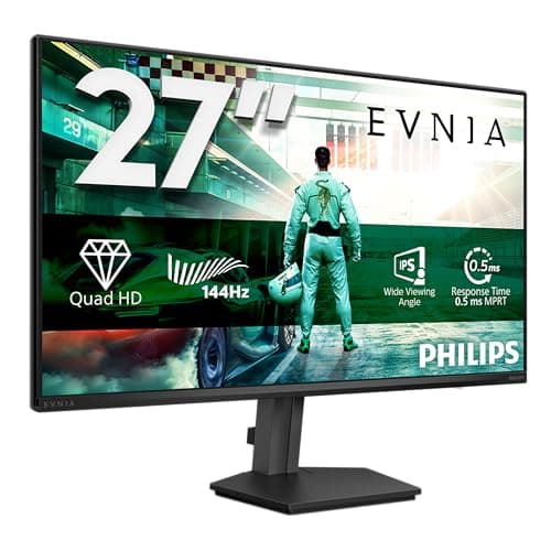 Image of Philips 27M2N3500NF 27 inch WQHD Monitor 144Hz, IPS Panel, Adaptive Sync, HDR10, G-Sync Compatible, (2560x1440 HDMI 1x 2.0 DP 1.4 USB Hub) Dark grey