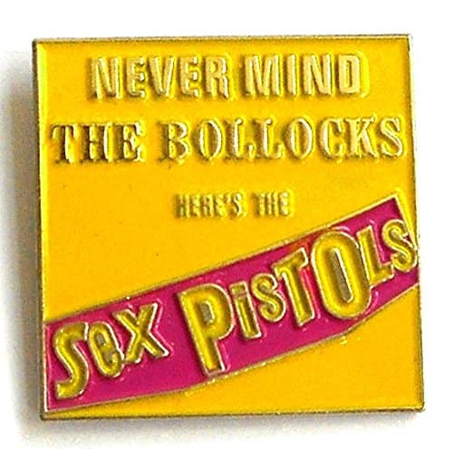 Image of Metal Enamel Pin Badge Brooch - Sex Pistols - Never Mind The Bollocks