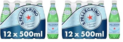 Image of San Pellegrino Sparkling Natural Mineral Water 12x500ml (Pack of 2)