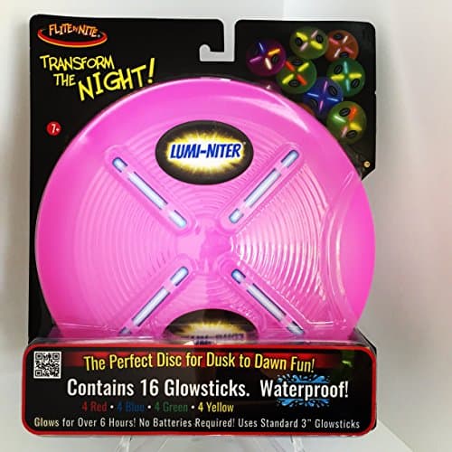 Image of Flite by Nite Lumi-Niter Raspberry Disc