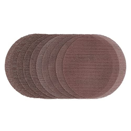 Image of Draper 60608 Mesh Sanding Discs, 125mm, Assorted Grit - 80G, 120G, 180G, 240G (Pack of 10)