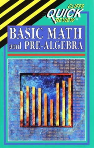 Image of Basic Math and Pre-Algebra (Cliffs notes)