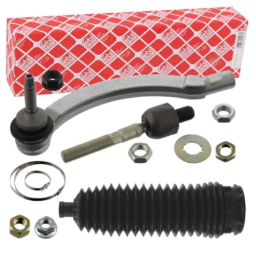 Image of febi bilstein 40557 Tie Rod with steering boot set, pack of one