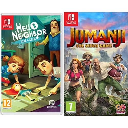 Image of Hello Neighbor: Hide and Seek (Nintendo Switch) & Jumanji: The Video Game (Nintendo Switch)