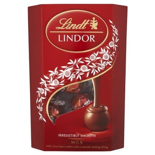 Image of Lindt Lindor Milk Chocolate Truffles With a Smooth Melting Centre 200g - Pack of 4
