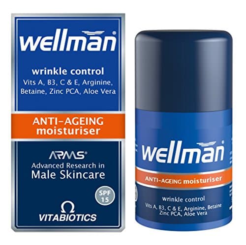 Image of Vitabiotics Wellman Anti-Ageing Moisturiser - 50 ml, Pack of 1