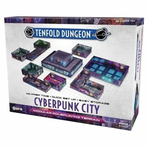 Image of Gale Force Nine - Tenfold Dungeon - Cyberpunk City