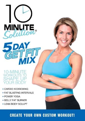Image of 10 Minute Solution: 5 Day Get Fit Mix [DVD] [Region 1] [US Import] [NTSC]