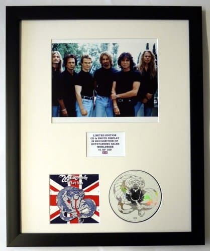 Image of WHITESNAKE/PHOTO & CD DISPLAY LTD. EDITION OF THE ALBUM THE EARLY YEARS