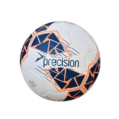 Image of Precision Fusion High Performance Mini Football, Durable, Machine Stitched TPU, 2mm EVA Lined, Lightweight 160g, White, Official Ball Size 1