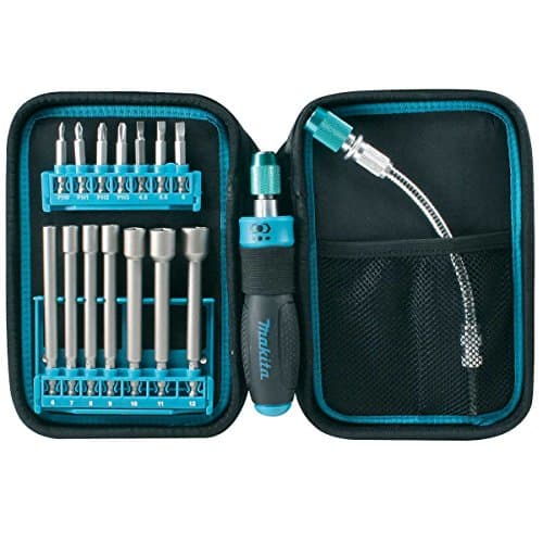 Image of Makita 17 Piece Nutrunner and Bit Pouch
