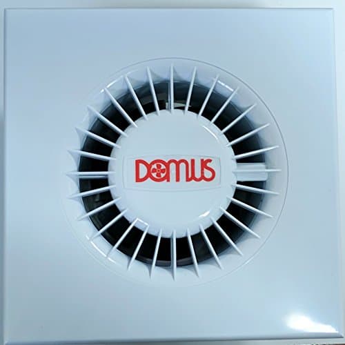 Image of Domus SDF100TB Bathroom Extractor Fan with Timer. For 4" / 100mm duct