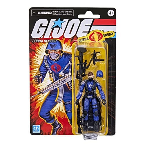 Image of Hasbro G.I. Joe 2021 Retro Collection 3.75'' Cobra Officer (F27285L00)