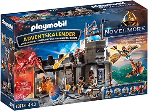 Image of Playmobil 70778 Advent Calendar Novelmore, Fun Imaginative Role-Play, PlaySets Suitable for Children Ages 4+