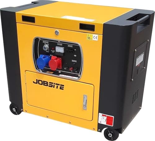 Image of Neilsen CT0012 240V / 400V Diesel Generator - 10Hp | 4.5Kw Rated Power | Max Power 5Kw | 3 Phase | AC Frequency : 50Hz |16L Tank | Ideal for Power Supply Applications