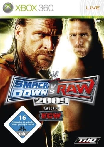 Image of XB360 WWE Smackdown VS RAW 2009, USK 16