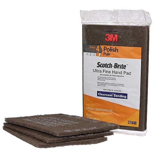 Image of 3M Cubitron Scotch-Brite Ultra Fine Hand Pad, 37448