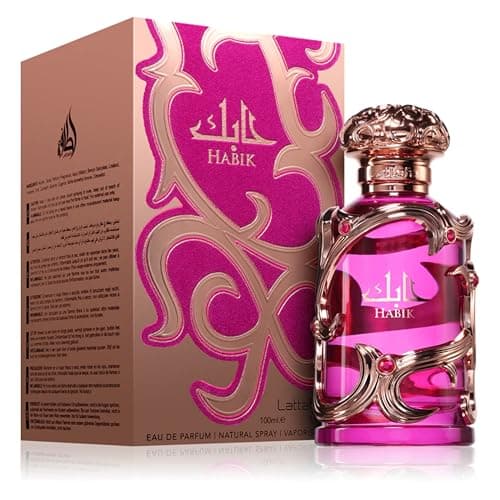 Image of Habik For Women by Lattafa Perfumes – Eau de Parfum 100ml – Long Lasting Floral Fruity Scent for Women – Elegant, Musky, Sweet – Arabian Luxury Perfume Gift for Her