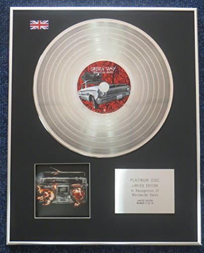 Image of Century Music Awards GREEN DAY - Limited Edition CD Platinum Disc - REVOLUTION RADIO