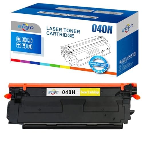Image of ECSC Toner Cartridge 040H Fits For Canon i-SENSYS LBP710Cx LBP712Cx (Yellow 1-Pack)