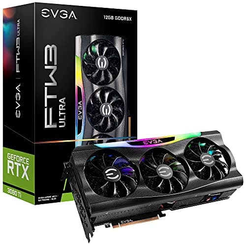 Image of EVGA GeForce RTX 3080 Ti FTW3 Ultra Gaming, 12G-P5-3967-KR, 12GB GDDR6X, iCX3 Technology, ARGB LED, Metal Backplate (Renewed)