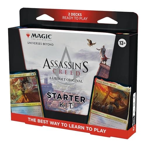 Image of Magic: The Gathering - Assassin’s Creed Starter Kit | Learn to Play Magic with 2 Assassin’s Creed-Themed Decks | 2 Player Collectible Card Game for Ages 13+ (English Version)